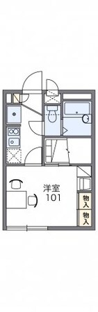 レオパレス３５１Ｓｔｒｅｅｔの物件間取画像